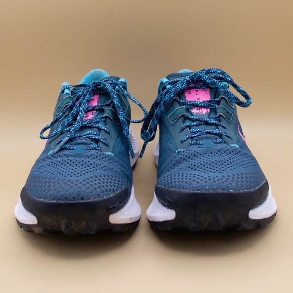 Nike Pegasus Trail 3 Dark Teal Trail Running Shoes DA8698-300 Women's Size 9 - Picture 2 of 8